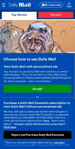 Mobile page screenshot