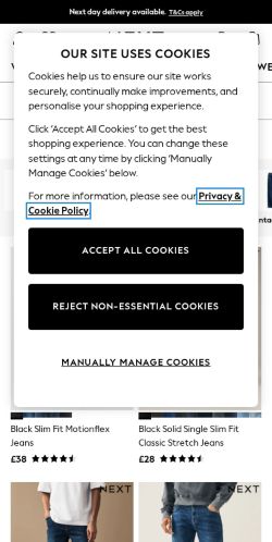 Mobile page screenshot