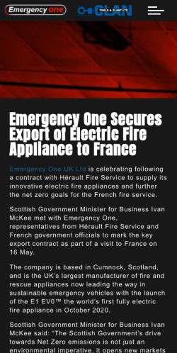 Mobile page screenshot