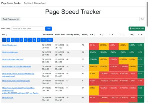 Desktop page screenshot