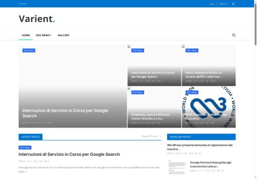 Desktop page screenshot