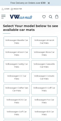 Mobile page screenshot