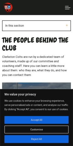 Mobile page screenshot