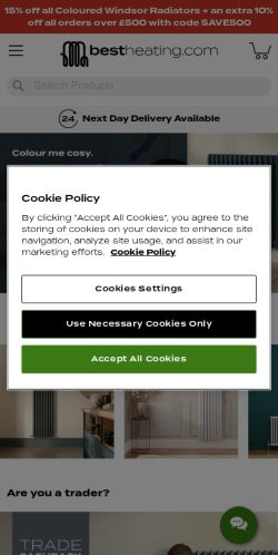 Mobile page screenshot
