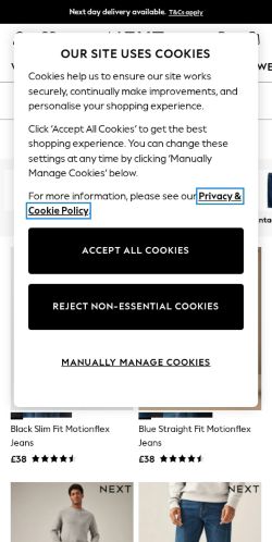 Mobile page screenshot