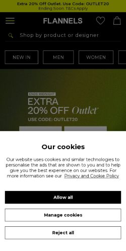 Mobile page screenshot