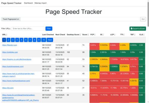 Desktop page screenshot