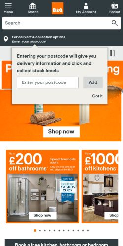 Mobile page screenshot