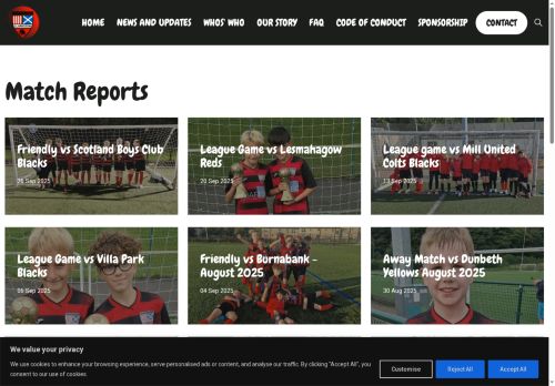 Desktop page screenshot