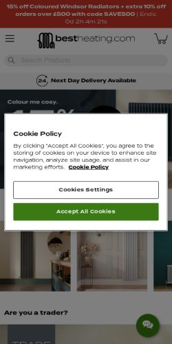 Mobile page screenshot