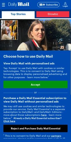Mobile page screenshot