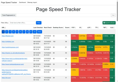 Desktop page screenshot