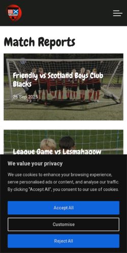 Mobile page screenshot