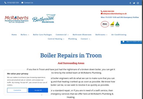 Desktop page screenshot