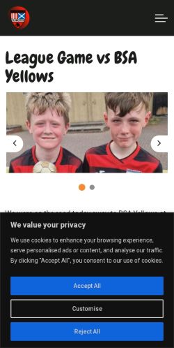 Mobile page screenshot