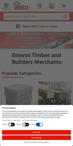 Mobile page screenshot