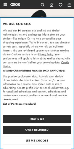 Mobile page screenshot