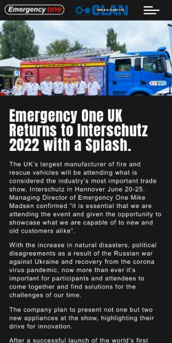 Mobile page screenshot