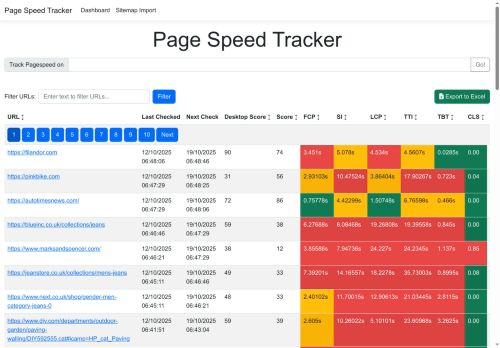 Desktop page screenshot
