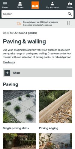 Mobile page screenshot