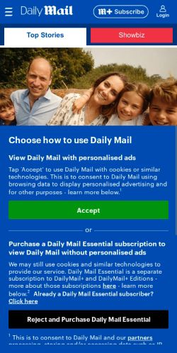 Mobile page screenshot