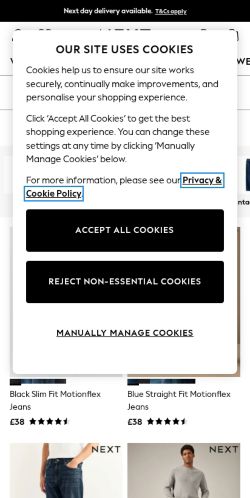 Mobile page screenshot