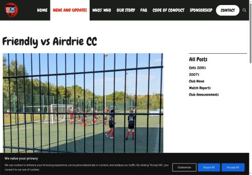 Desktop page screenshot