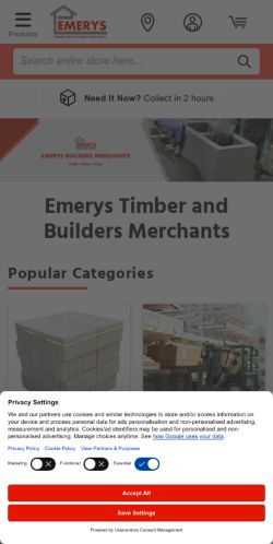 Mobile page screenshot