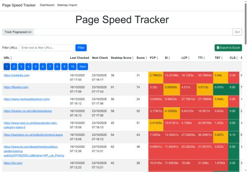 Desktop page screenshot