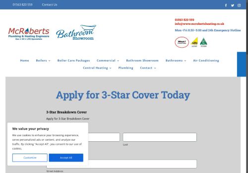 Desktop page screenshot