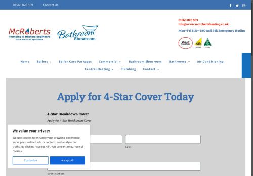 Desktop page screenshot