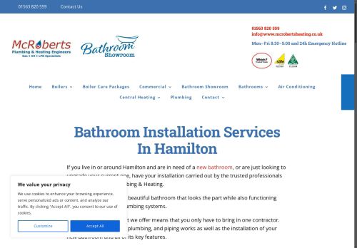 Desktop page screenshot