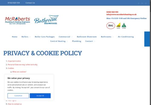 Desktop page screenshot