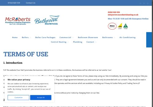 Desktop page screenshot