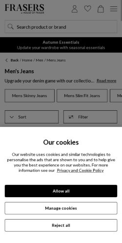 Mobile page screenshot