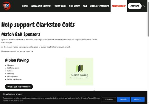 Desktop page screenshot