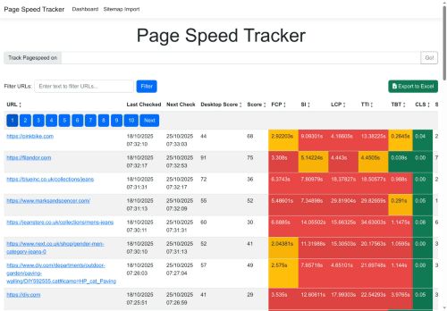 Desktop page screenshot