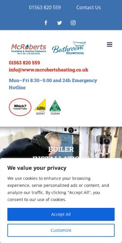 Mobile page screenshot