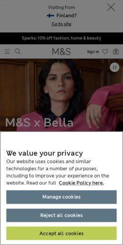 Mobile page screenshot