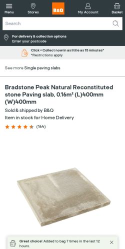 Mobile page screenshot