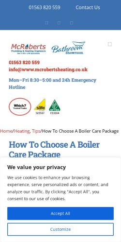 Mobile page screenshot