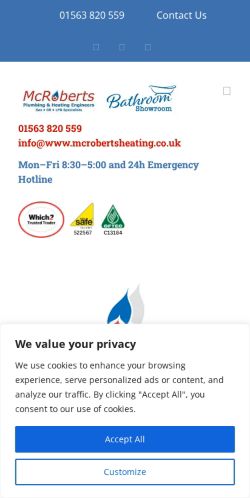 Mobile page screenshot