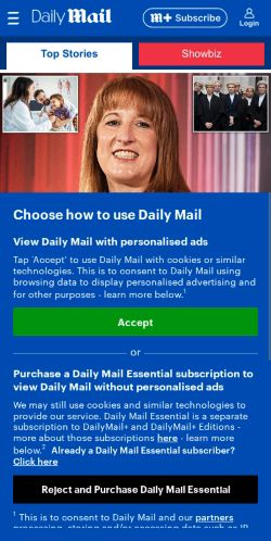 Mobile page screenshot