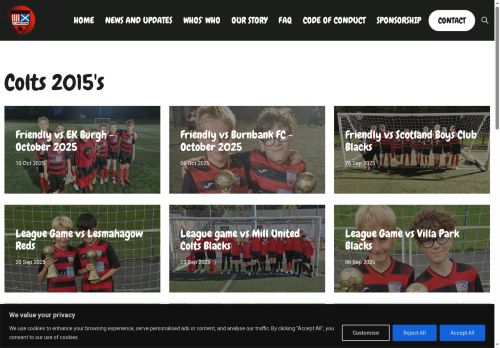 Desktop page screenshot