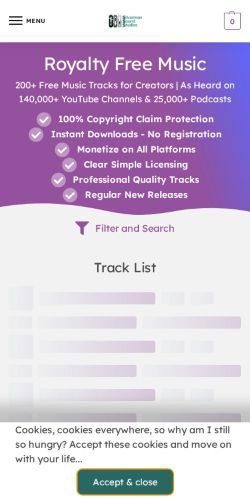 Mobile page screenshot