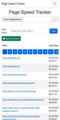 Mobile page screenshot