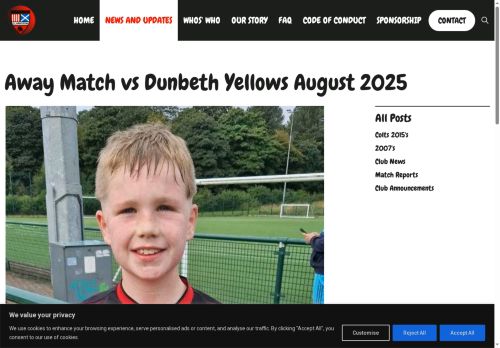 Desktop page screenshot