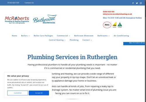 Desktop page screenshot