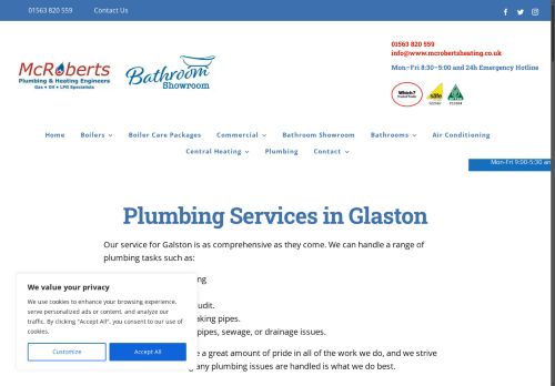 Desktop page screenshot