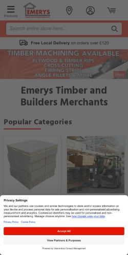 Mobile page screenshot